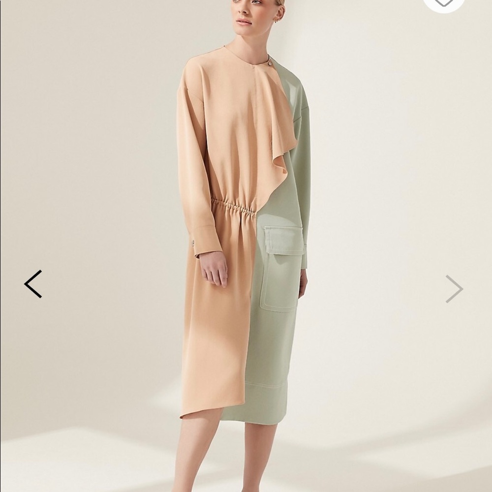 NWT Tibi Two-tone designer Dress Retails $800 fits us6-8-10
